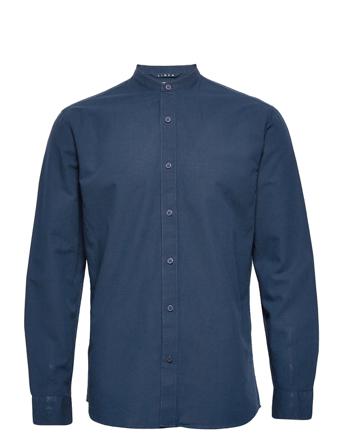 Slhregnew-Linen Shirt Ls China W Blue Selected Homme