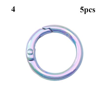 5 stk fjeder O-ring spænder karabinhage 4 4