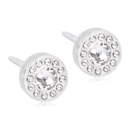 Blomdahl Örhängen MP Brilliance Crystal Halo 6mm