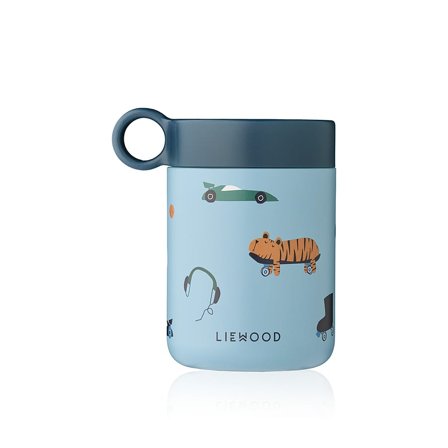 LIEWOOD Kiani Printed Food Jar, Børn & Forældre, Spisetid, Madopbevaring