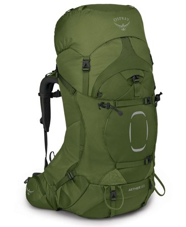 Osprey Aether 65 Garlic Mustard Green
