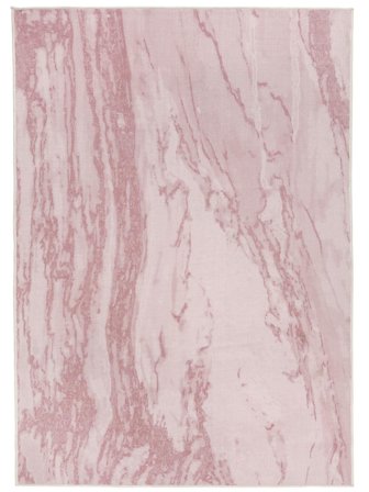 Washable Marble Stone Rug - Pink 160X230 Cotton, Modern Style