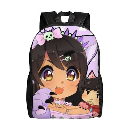 Kid Aphmau Skole Rygsæk Bogtaske Daglig Rygsæk Skole Taske Til Teenagere Drenge PigerdmSJB3347