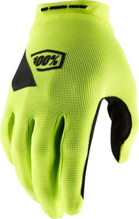 100% Ridecamp Gloves workout gloves Yellow L