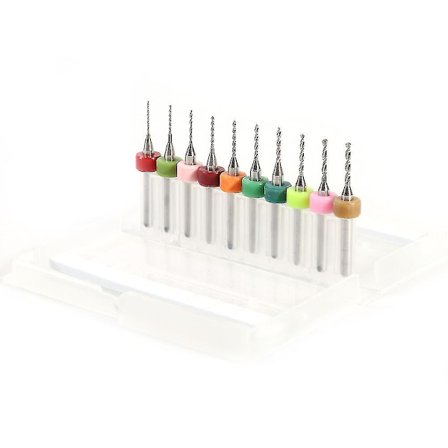 10x Diamantbelagte Borerspitzen-Bohrer-Set für Glasfliesen-Stein 0.84.0mm