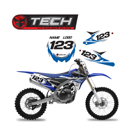 Nummernschild Dekore: TECH - KTM 85 SX 17/14 2019-2026