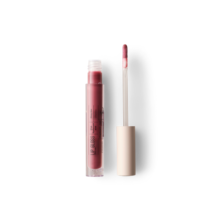 Ecooking Lip Gloss 09 - Plum, Fugtgivende med Hyaluronsyre og E-vitamin for Bløde Læber