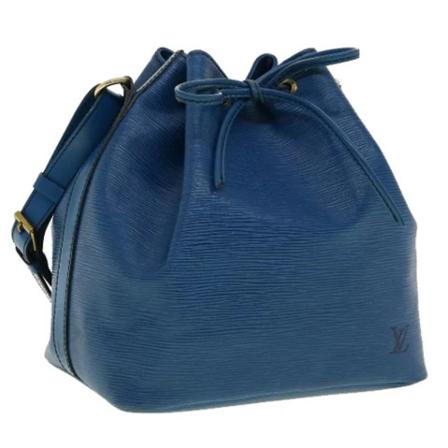 Louis Vuitton Vintage, Pre-owned Leather louis-vuitton-bags Blauw, Dames, Maat:ONE Size