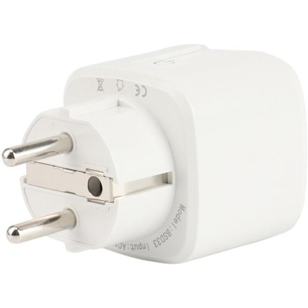 Wifi Smart Socket Europeisk Bärbar Timer Switch Socket, Smart Fjärrkontroll