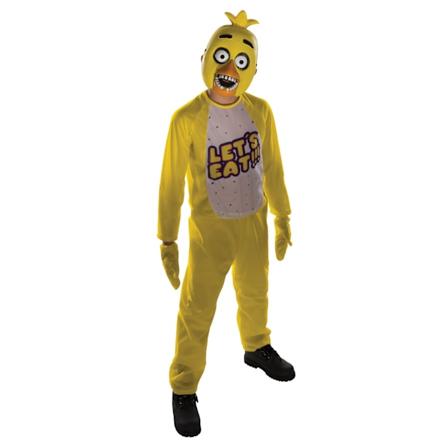 Five Nights At Freddys Barn/Barnkostym för barn Chica 5-6 år Y Yellow/White 5-6 Years