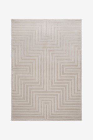 KM Home - Luggteppe Ritz - Beige - Lugg- & ryetepper - 160X230 - Fra Homeroom