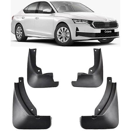 Originale Stænklapper for og bag til 2020-2024 SKODA Octavia MK4