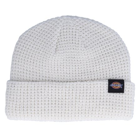 Dickies - White cuff Beanie - Woodworth Waffle Ecru White Cuff @ Hatstore