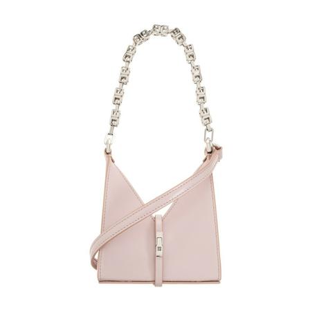 Givenchy, Cut Out Micro Shoulder Bag Roze, Dames, Maat:ONE Size,leer