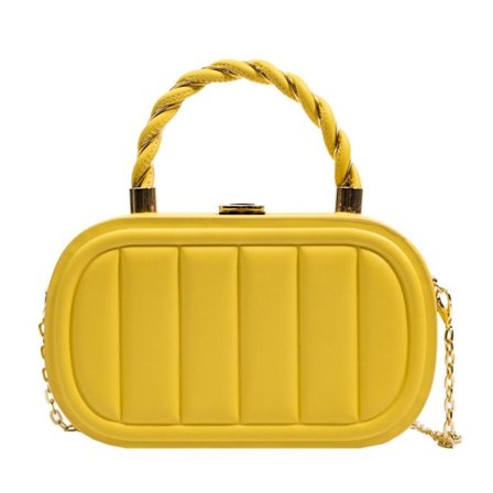 Skulderveske Kjedeveske GUL