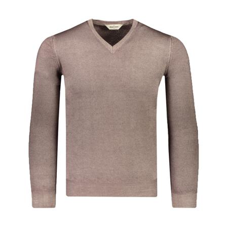 Gran Sasso, Sweater Bruin, Heren, Maat:S