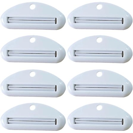 Stykker Tandpasta Tube Klemmer Anti-spild Tandpasta Klemmer Tube Klemmer Tandpasta Tube Klips Tom Tube Klemmer Tandpasta Tube Tandpasta Rewin