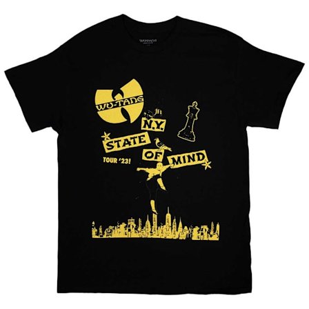 Wu-Tang Clan Unisex Vuxen Tour ́23 NY State Of Mind Ryggtryck