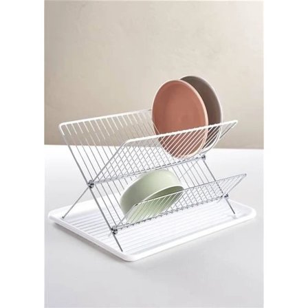 QD-DAY Diskställ 32x43x23 cm vit{EE}