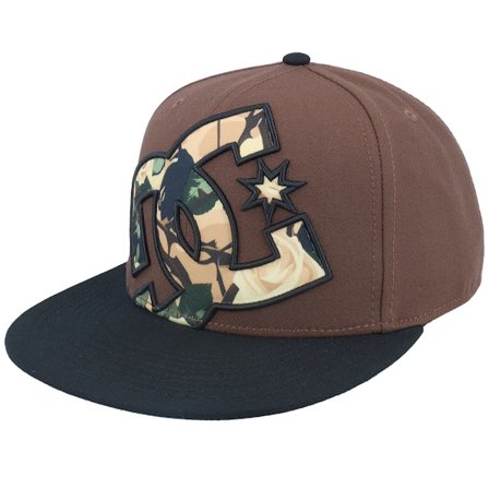 DC - Bruin snapback Cap - Double That Cap Toffee/Black Snapback @ Hatstore