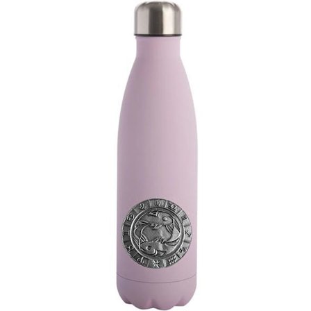 Vattenflaska med stjärntecken - Fiskarna rosa