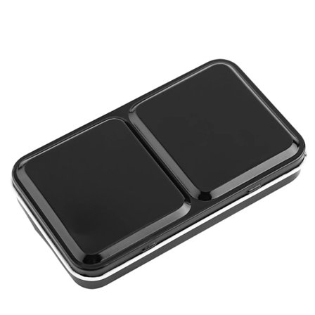 /EA/1 kpl Kiinteä Akvarelli Tyhjä Kotelo 12 Puolikkaalle Pannuvärille Taiteilija Piirustus Maali Rauta Musta Laatikko