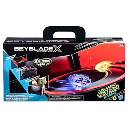 Beyblade X Clash & Carry Beystadium flerfarget