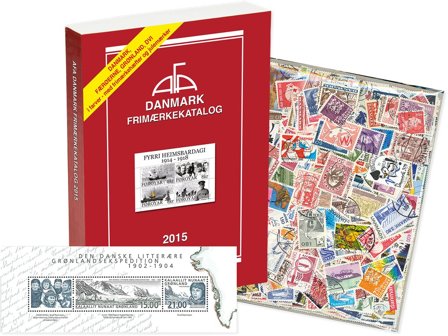 500 forskellige Danmark + AFA Danmark 2015 og miniark
