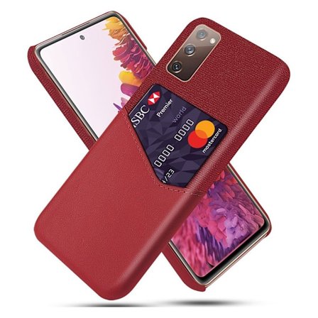 Bofink Samsung Galaxy S20 FE 5G / S20 FE kort skal - röd
