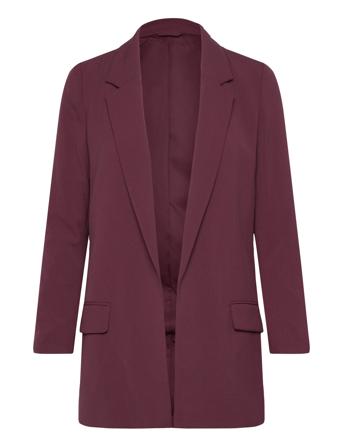 Aleida Tri Blazer Blazers Single Breasted Blazers Burgunder AllSaints*Betinget Tilbud