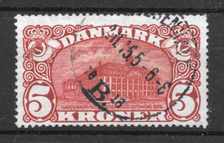 Danmark 1915 - AFA 81w - Stemplet