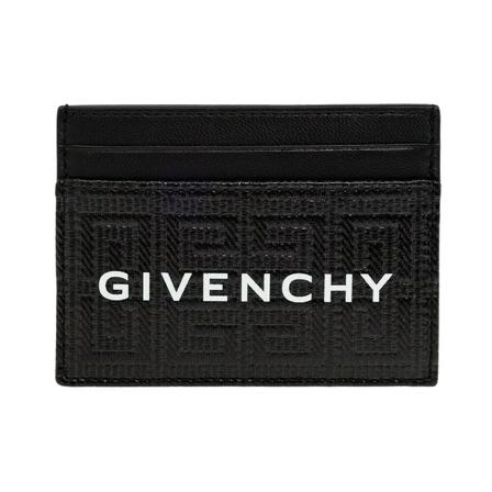 Givenchy Card case with logo svart, Dam Plånböcker, Dam, Storlek: ONE SIZE