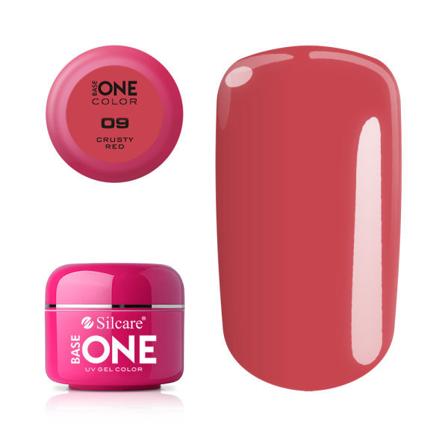 Base one - Farve - Crusty red 5g UV gel Red