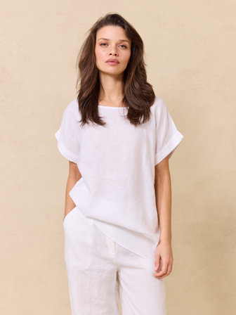 Jean Paul Femme - Charleen topp - Dame - Hvit - Skjorter & Bluser - XS