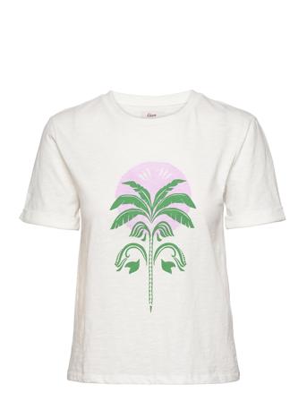 Velu Tee-Shirt Pyjama Top Cream Etam