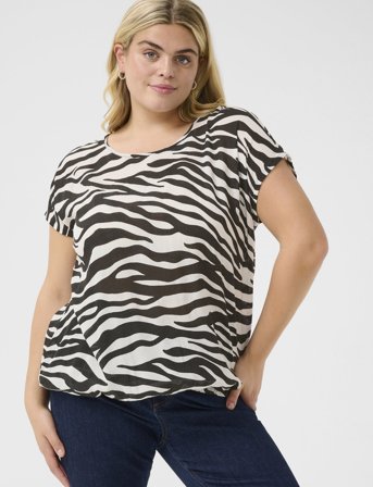 Kaffe Curve Kcami Stanley Printed - Black - 46