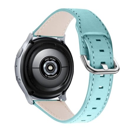 Huawei Watch GT 2 42mm / Watch 2 klockarmband i koskinn - Baby Blå