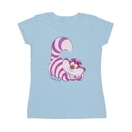 Alice i Underlandet Dam/Dam Cheshire Cat Fitted T-Shirt M