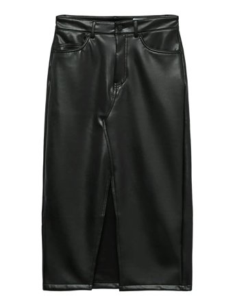 Vero Moda | Vmveri Hr Calf Pl Skirt Noos | L
