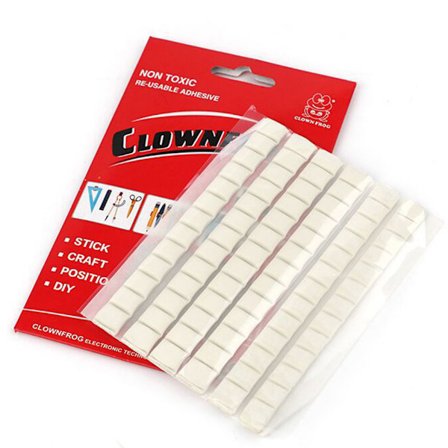 Uudelleenkäytettävä Liimaava Kynsilakkataiteen Näyttösavea Vääriä Kynsiä Varten Manikyyri Savea