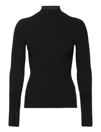 Sotelline Pullover Striktrøje Sort HUGO