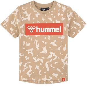 Kids - Hummel Beige Carter T-Shirt 110 cm - Tops - 110 CM - Beige