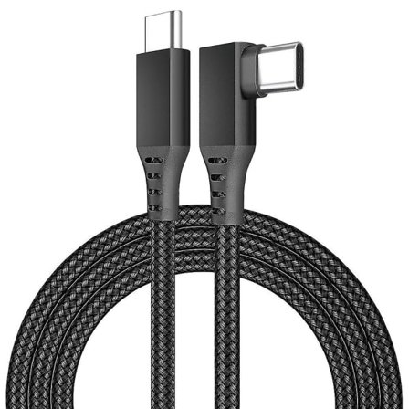 Link-kabel til Oculus Quest 2 Hurtig opladning og dataoverførsel USB C 3.2 Gen1 5Gbps PD-overførsel opladningskabel VR-headset link-kabel sort