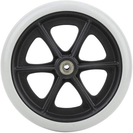 8 tommer manuel kørestol forhjul handicappede reservedele ældre sundhedspleje køretøjer gåstol walker skridsikre gummihjul