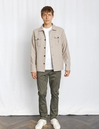 Bruun & Stengade Bs Levante Classic Fit Blazer - Brown - 56