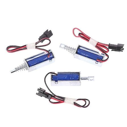 [PL】1 kpl SM0537-1 Sähkömagneettinen lukko DC 6V/12V/24V Magneettilukko Sähkölukko 15A/2A/12A Lukko Lineaarinen Solenoidi