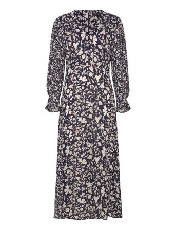 French Connection | Jeannie Chiara Drape Midi Dres | 38