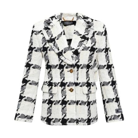 Versace Patterned blazer inbo, Dame