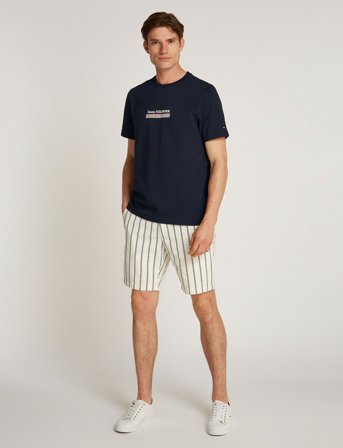 Tommy Hilfiger Hilfiger Box Tee - Navy - M