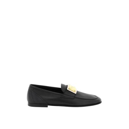 Dolce & Gabbana Instappers , Zwart , Heren , Maat: 44 EU Instappers & Slip ons